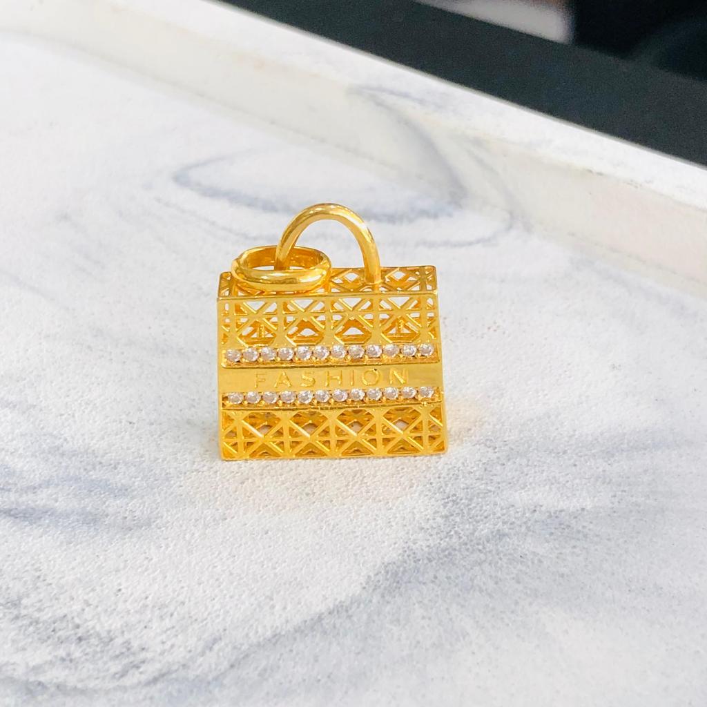 liontin emas valency tas 375/8k