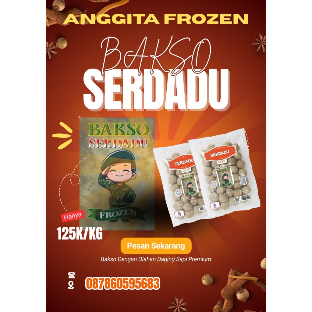 

Bakso Sapi Premium Serdadu original
