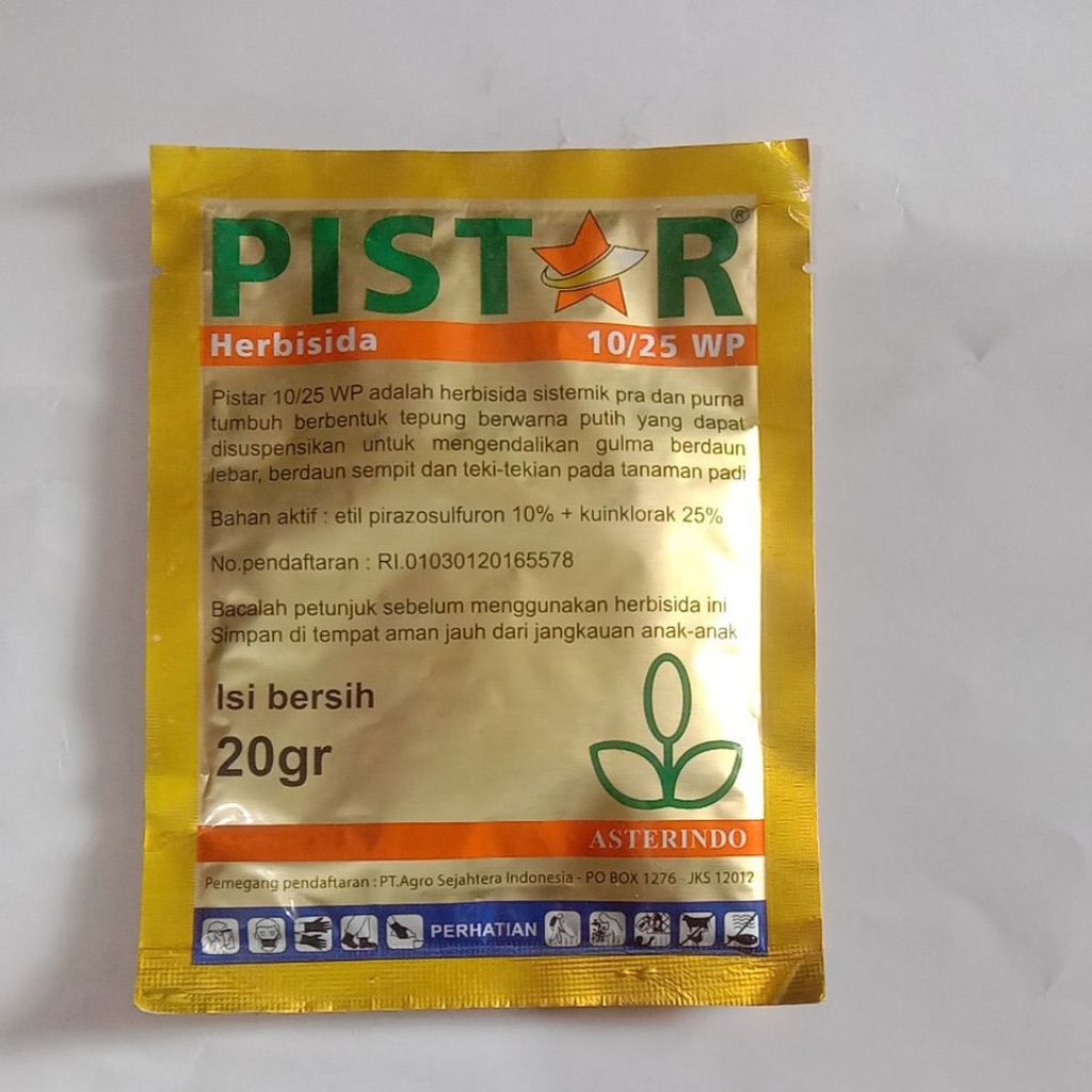 HERBISIDA PISTAR 10/25 WP 20Gr