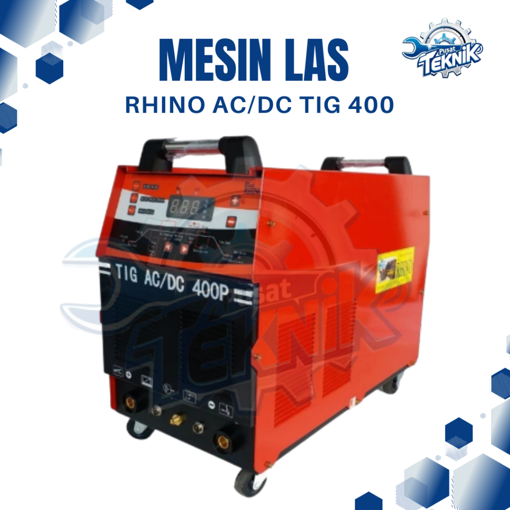 Mesin Las Inveter TIG-400P AC/DC Merk RHINO