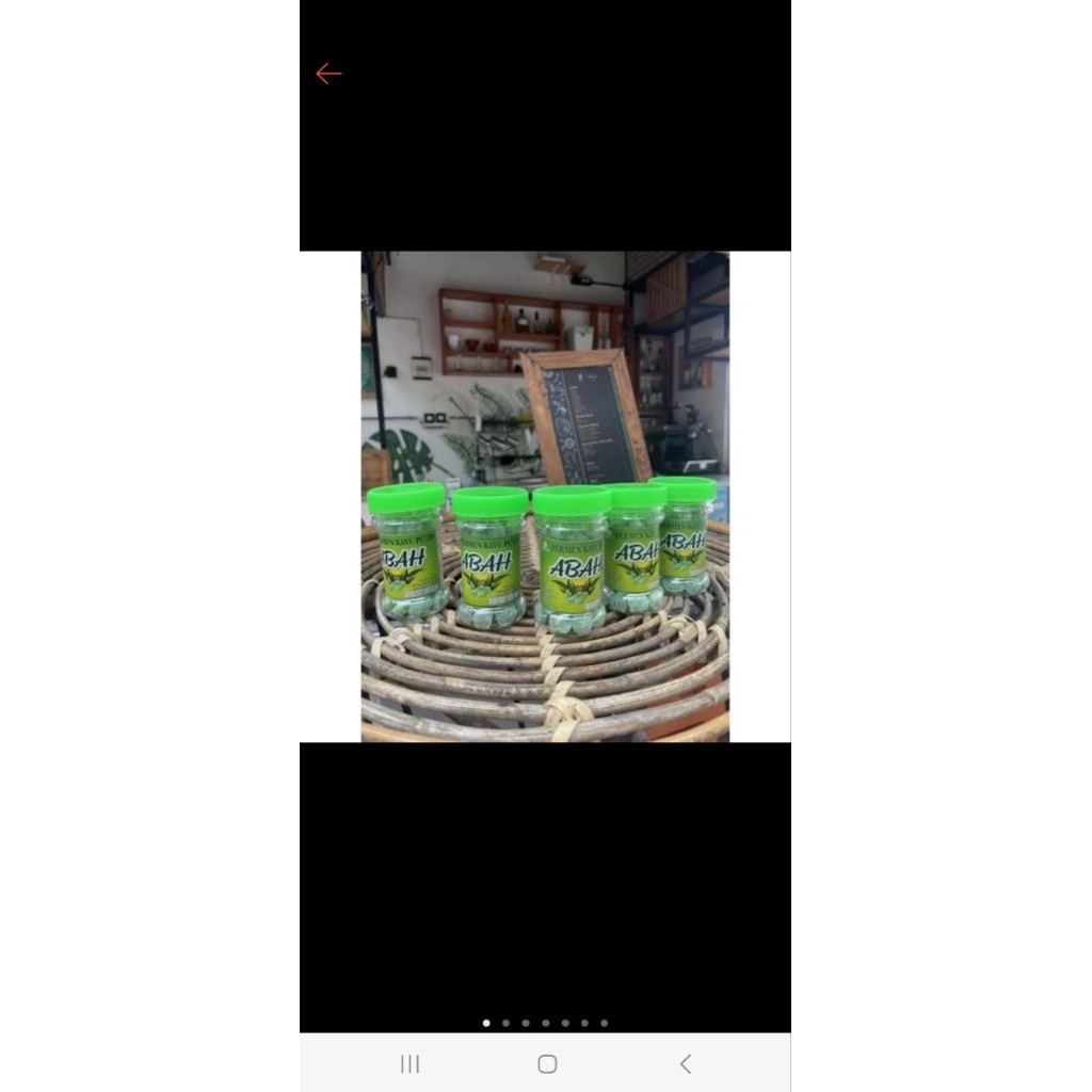 

Permen minyak kayu putih 100 gr kemasan botol