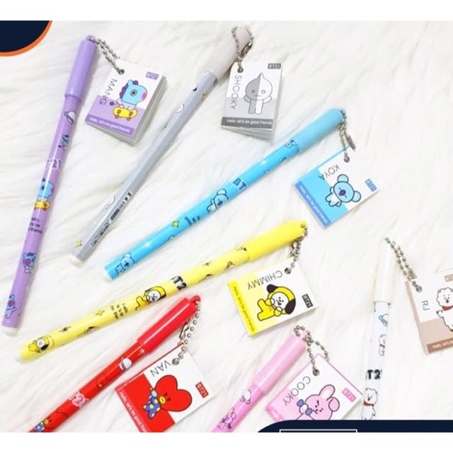 

JG - PULPEN BT21 GANTUNGAN BUKU NOTES MINI