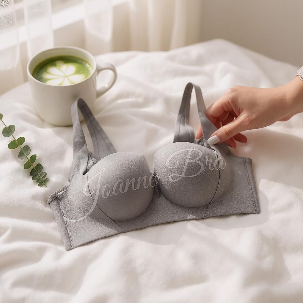 Elena Push Up Bra BH Robot Tanpa Kawat Cup B Half Cup Busa Tebal E 294442 - 34B-38B - Kait 3 Setenga