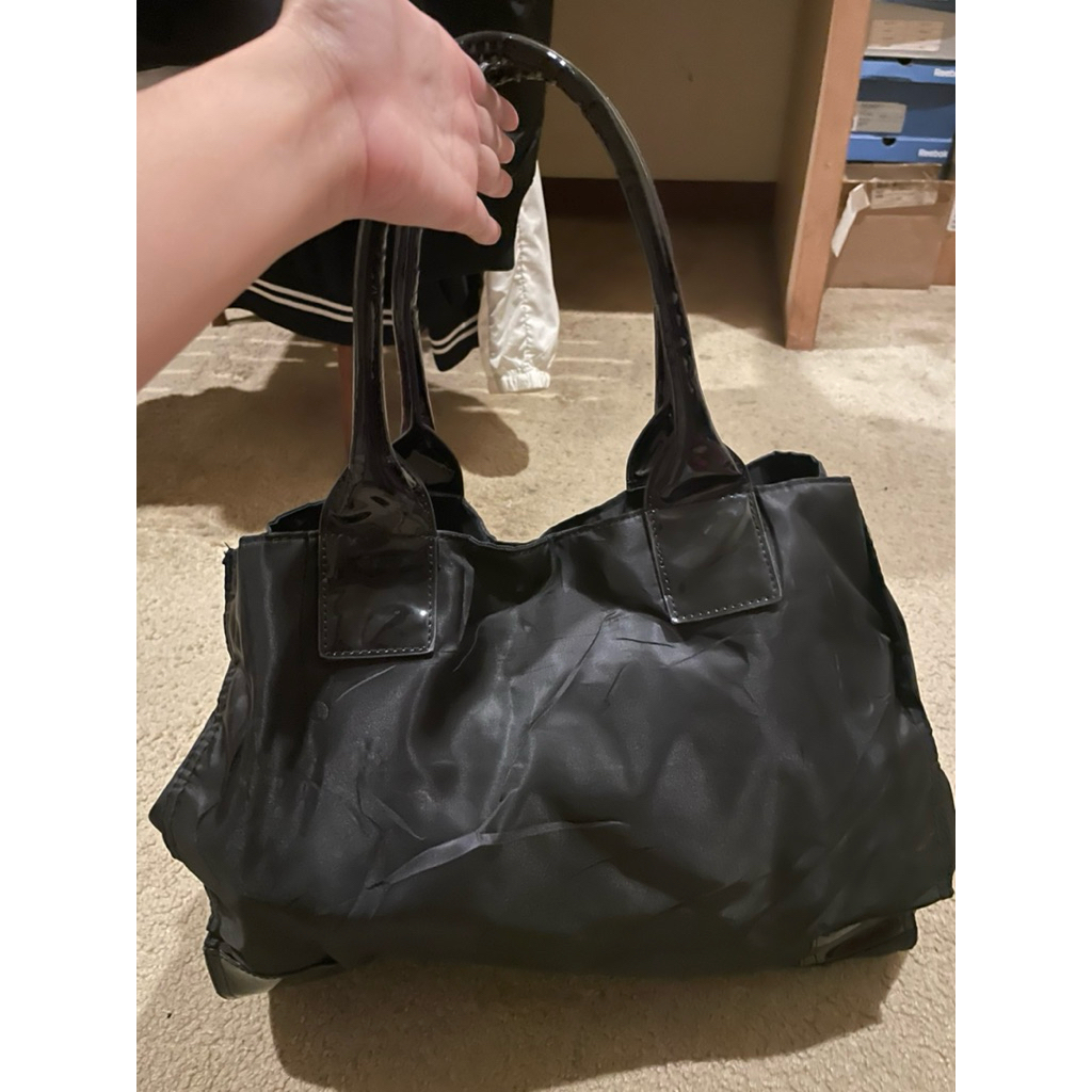 Preloved tote bag Agat*a paris nylon