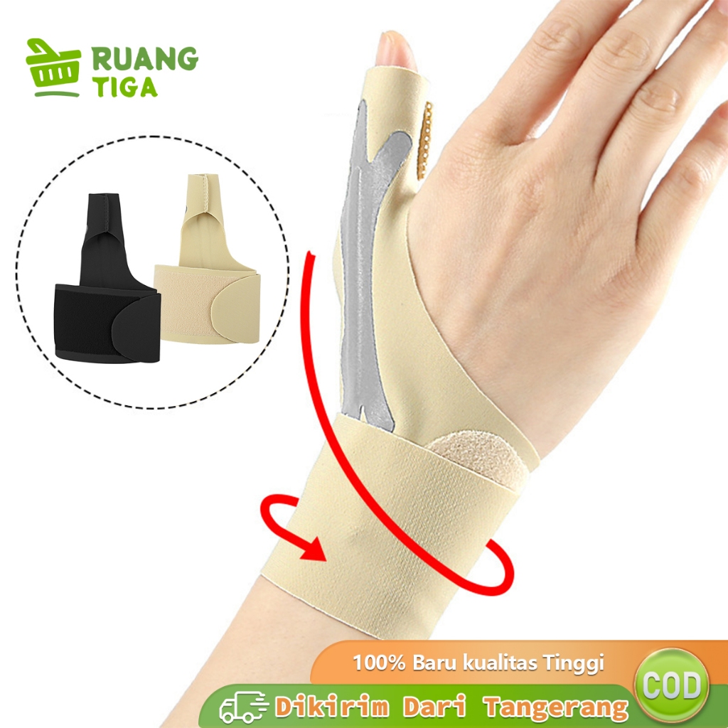 Jempol Fixator Tendon Pelindung Jempol Pergelangan Ibu Jari Tangan Keseleo