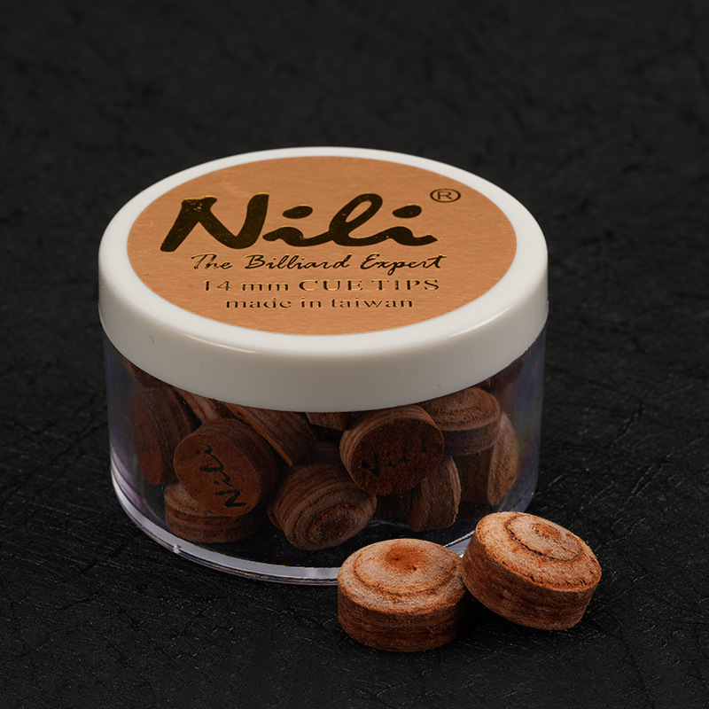 Cue Tip Nili Brown ( ECER ) - Nili Cue Tip - Tip Billiard