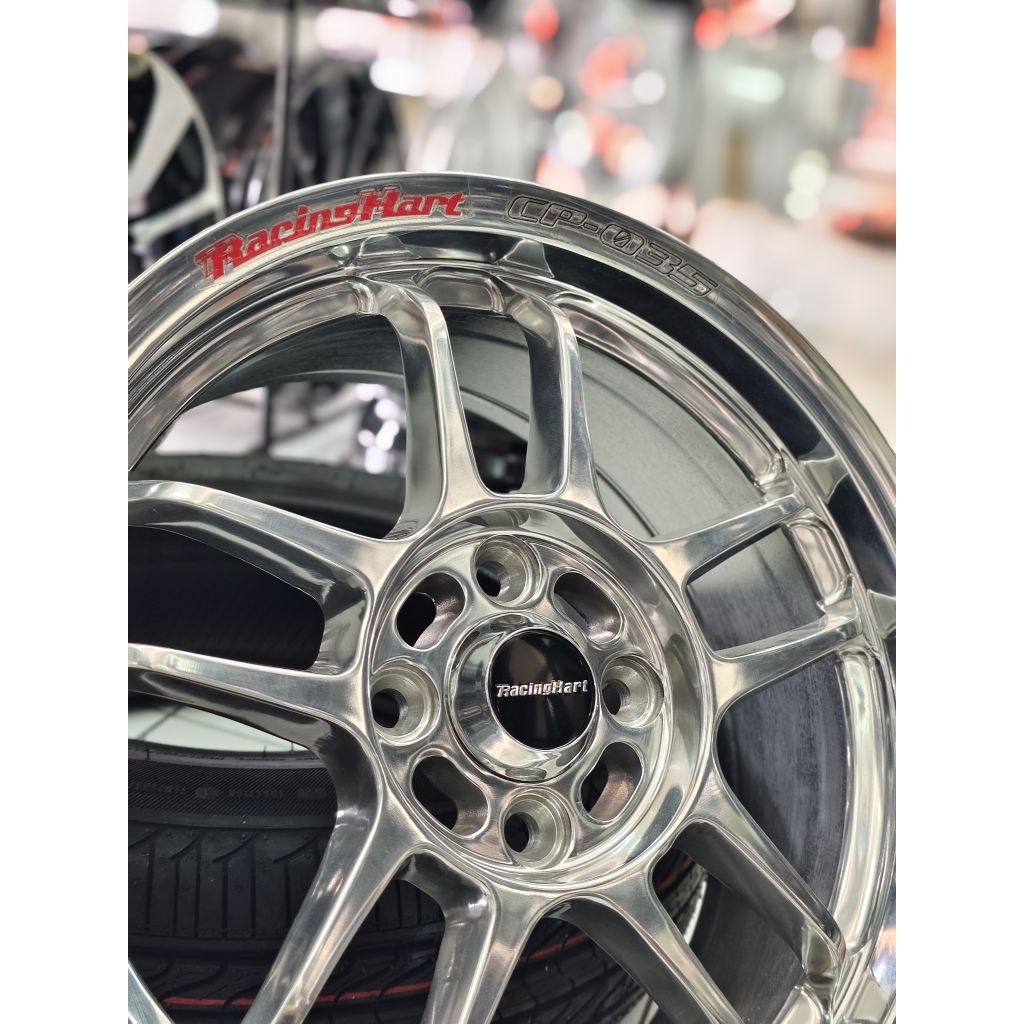 Velg Mobil Ring 15 Racing Hart High Polish 1 Set (4pcs)