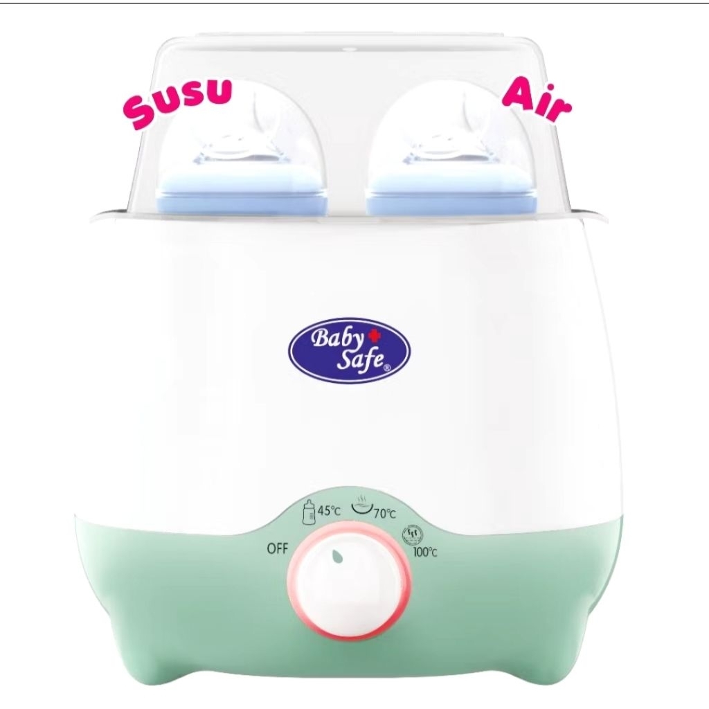 BABY SAFE TWIN BOTTLE WARMER