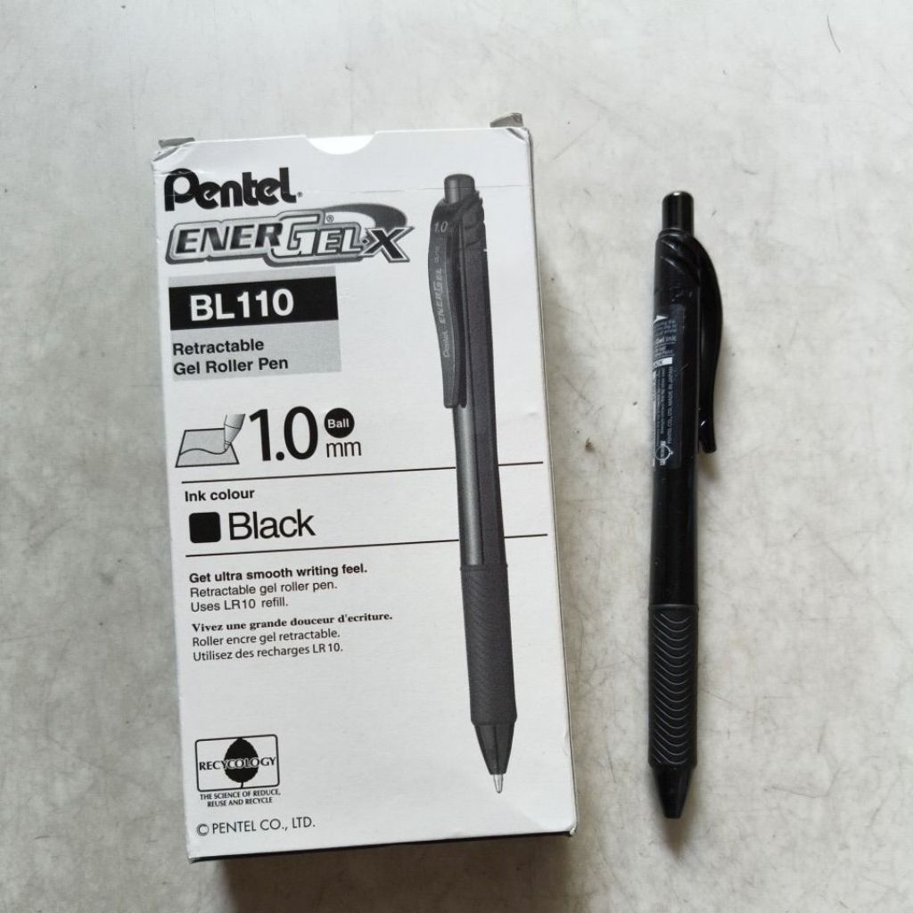 

Pulpen Pentel Energel BL 110 1.0MM (per pcs)