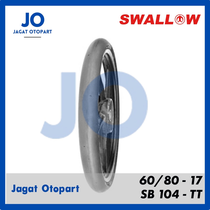 Ban Motor Drag Blaster 60/80 Ring 17 Swallow SB 104 TUBETYPE untuk Drag Race