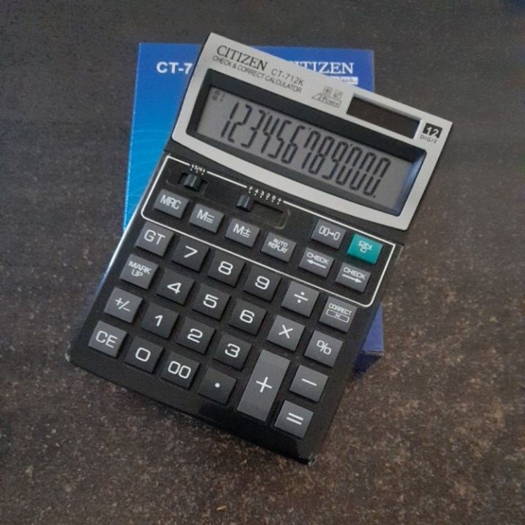 

Kalkulator Citizen CT 712K