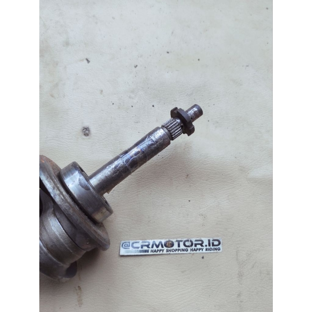 kruk as crankshaft bandul stang seher piston crank shaft stang seher grand supra x 100 lama KEV ori