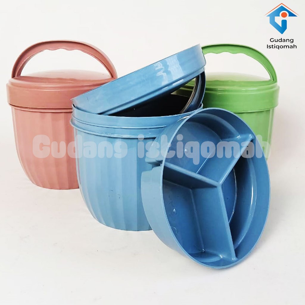 Rantang Plastik Warna / Rantang Piknik / Rantang Hajatan