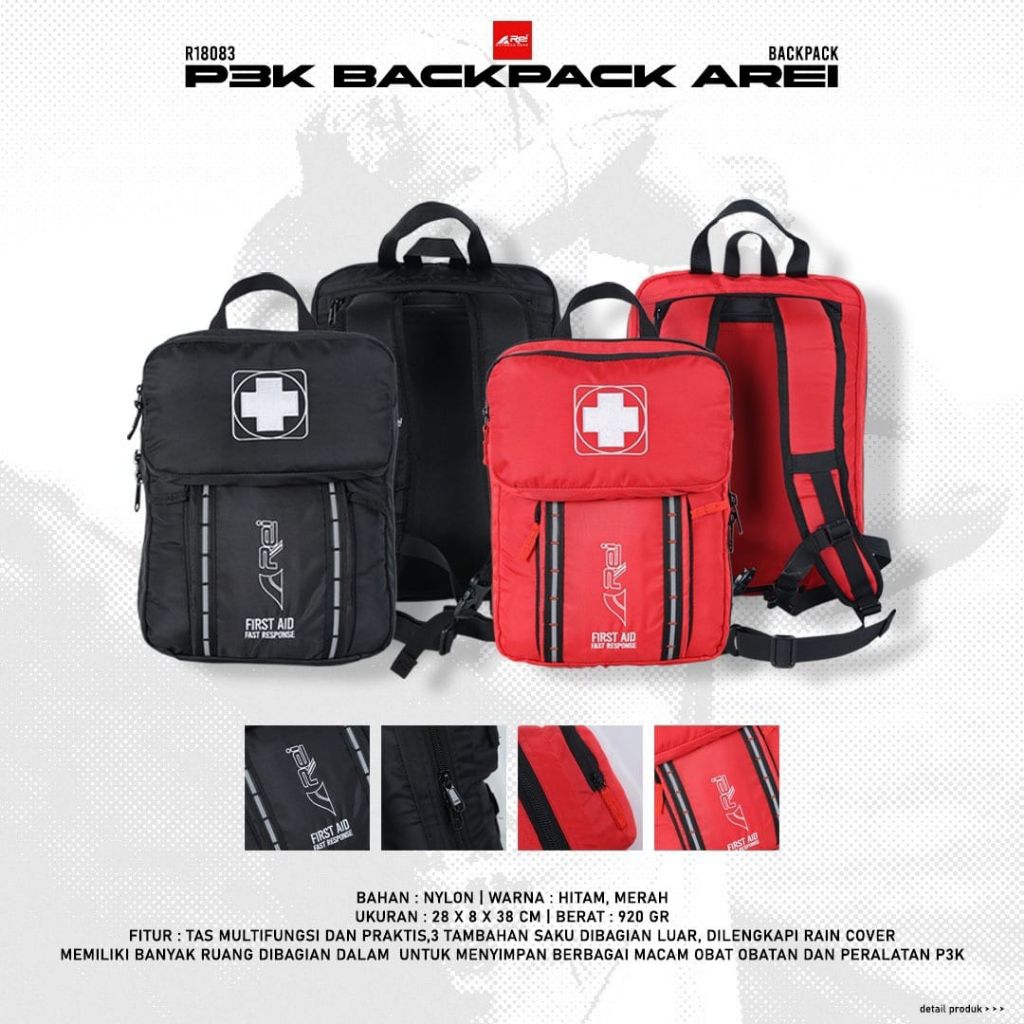 TAS RANSEL REI P3K