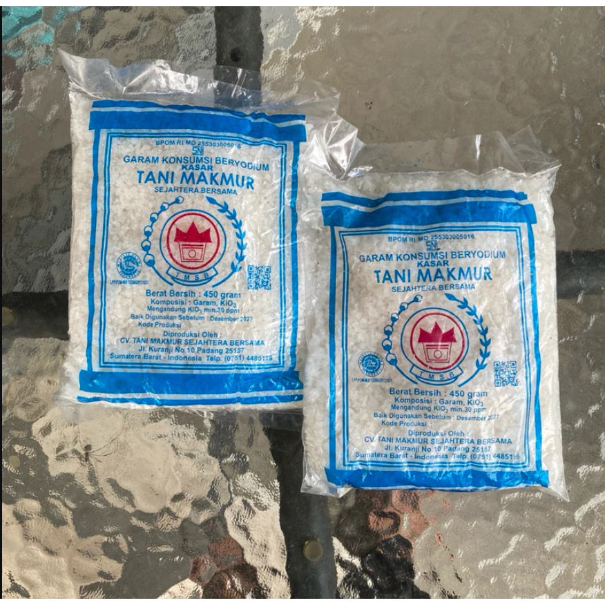 

Garam Konsumsi Beryodium (Kasar) Tani Makmur / Garam Kasar