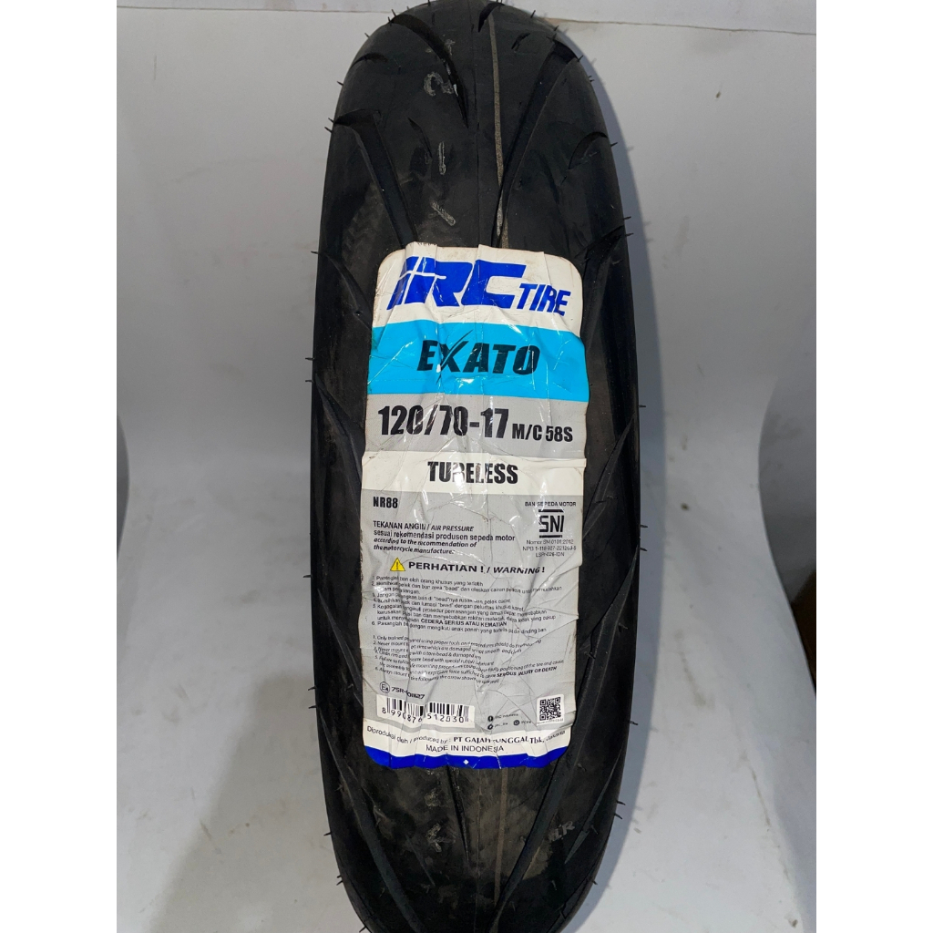Ban Luar IRC TIRE EXATO 120/70-17
