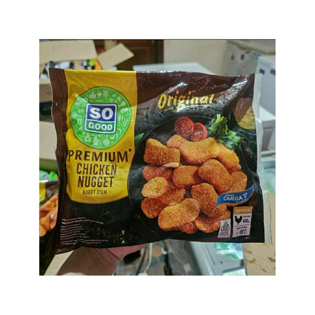 

So Good Premium Nugget Original 400 gram