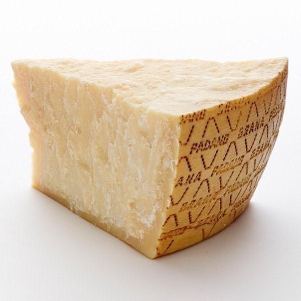 

Grana Padano Cheese parmesan italian Keju Italy Gramasi vacuum pack potongan