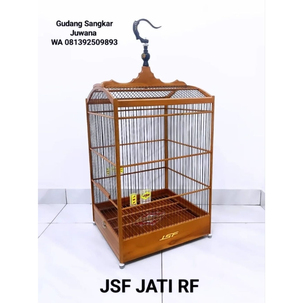 Sangkar Koper JSF Ruji Fiber. Size No. 1 + Fullset kerodong + Free Pallet Kayu