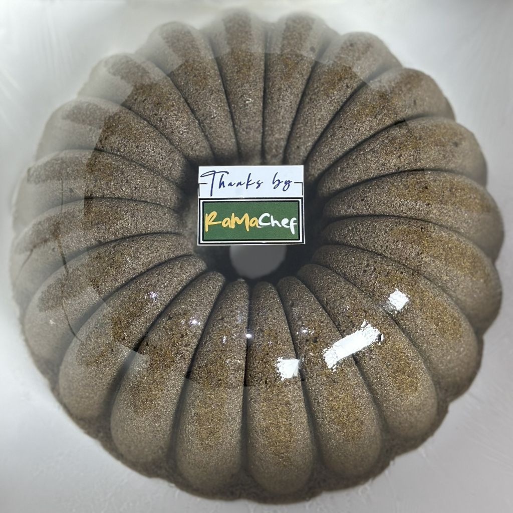 Butter Cake Ketan Hitam Gula Aren Premium FULL WIJSMAN Loyang 24 cm Gluten FREE Homemade By Ramachef