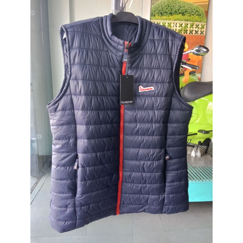 Vespa Vespa Original, Vest, Vest Pria, Vest Wanita,  Rompi, Jaket motor, Jaket motor Pria, Jaket Mot