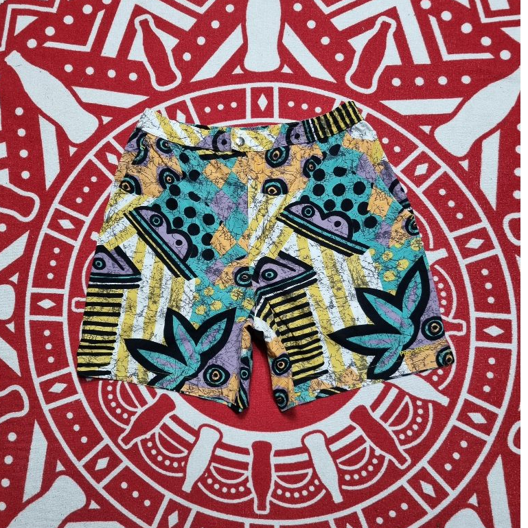 multicolor pro specs hawai celana pendek