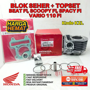 KZL BLOK SEHER BEAT FI ORIGINAL AHM HONDA, PAKET BLOK SEHER BEAT, BLOK SEHER SCOOPY FI, BLOK SEHER V