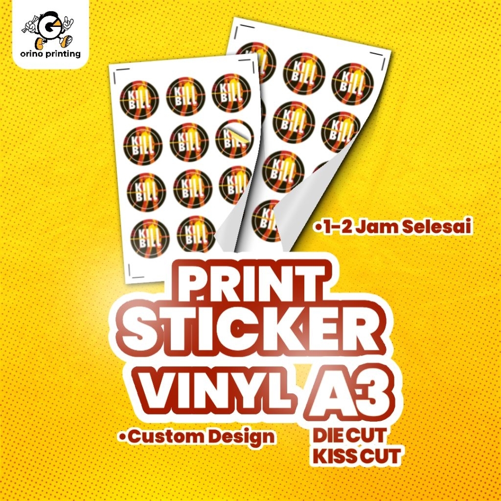 

Cetak Sticker Vinyl / Cetak Label Kemasan kualitas Terbaik