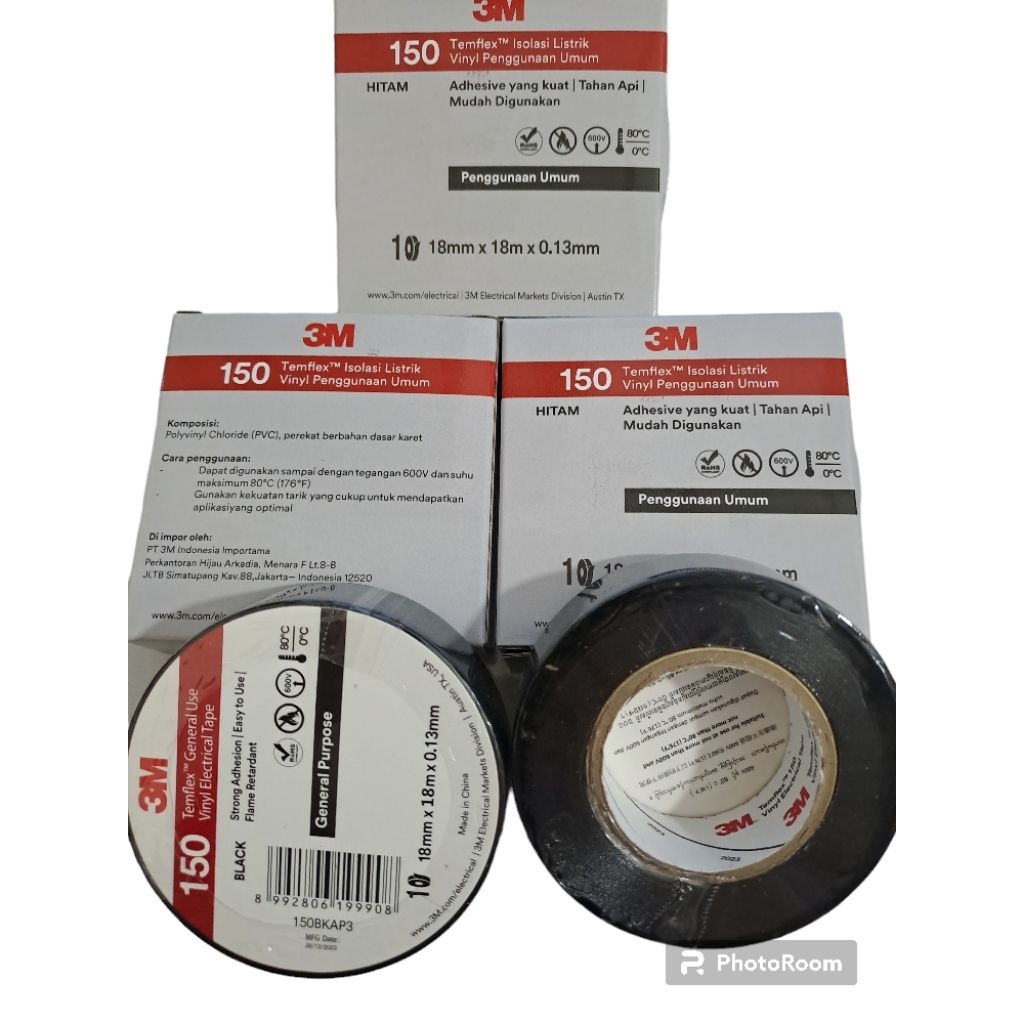 isolasi listrik 3m dan Nitto