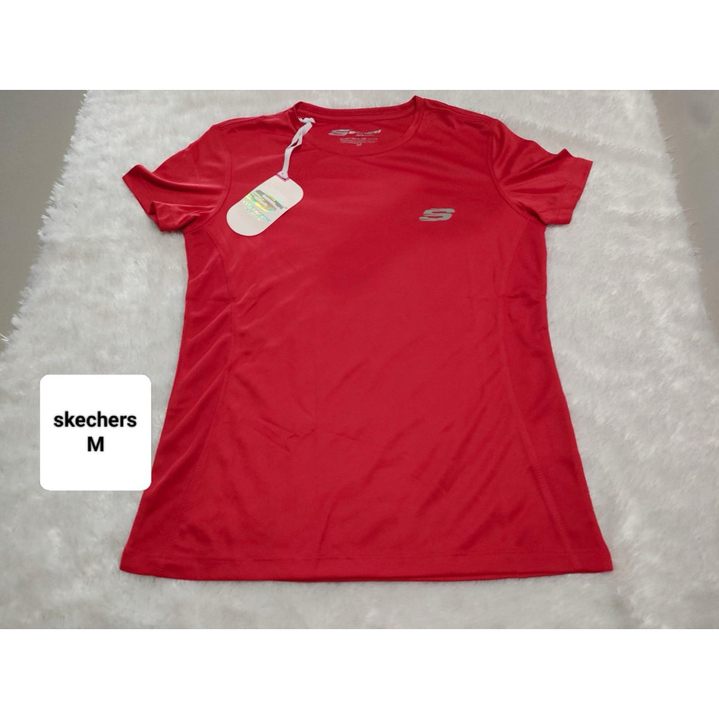 Kaos Olahraga Wanita Sporty skechers women sport shirt