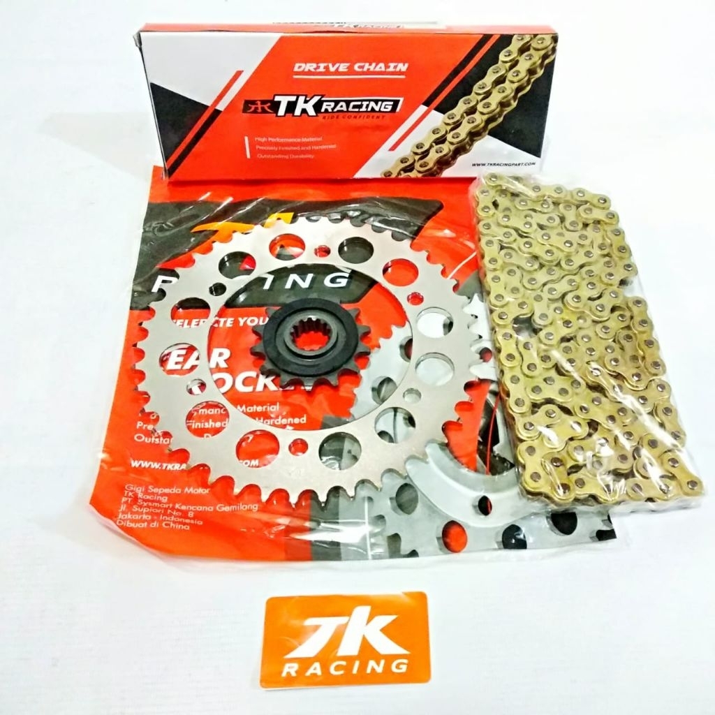 Gear Set TK Racing CBR 250 RR 520 + Rantai