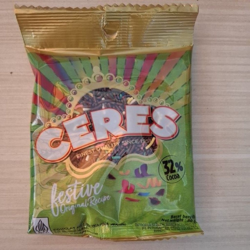 

meses 80 gr. kemasan warna warni