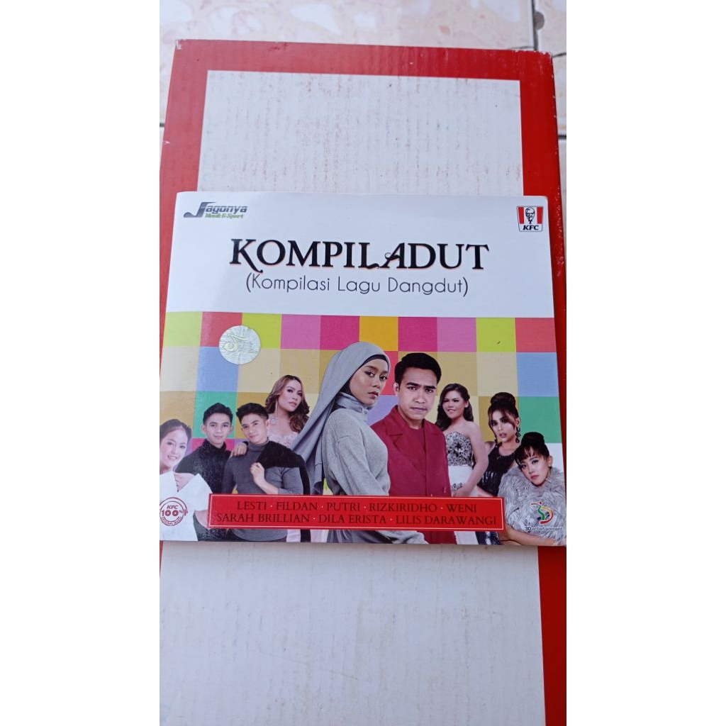 kaset vcd komplikasi lagu dangdut - dangdut - Lesti- kaset jadul