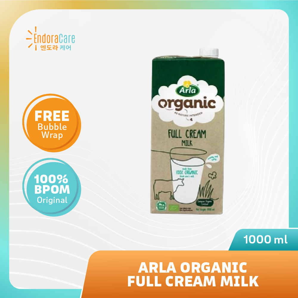 

Arla Organic FULL CREAM Milk / Susu Full Krim Organik 1L