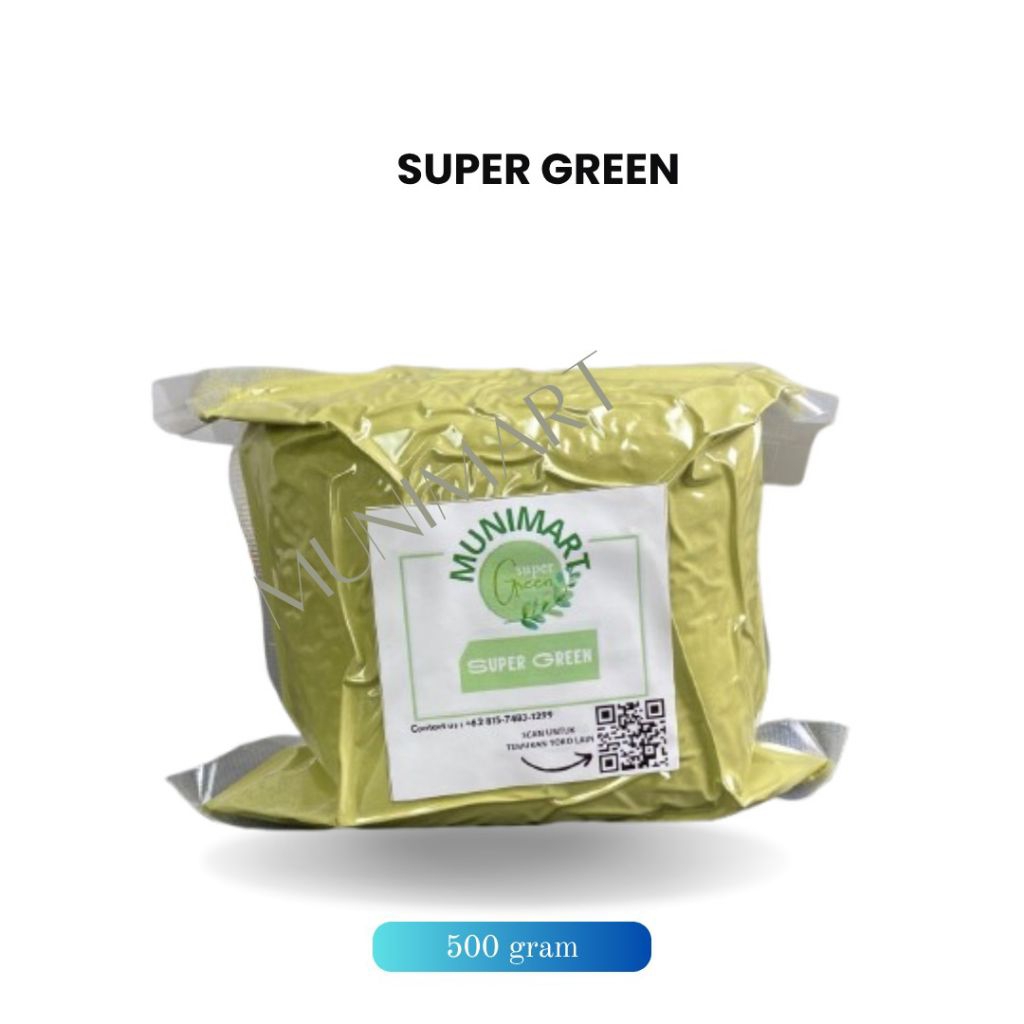 

500g super greens herball alamii bubuk terbaikkk s+