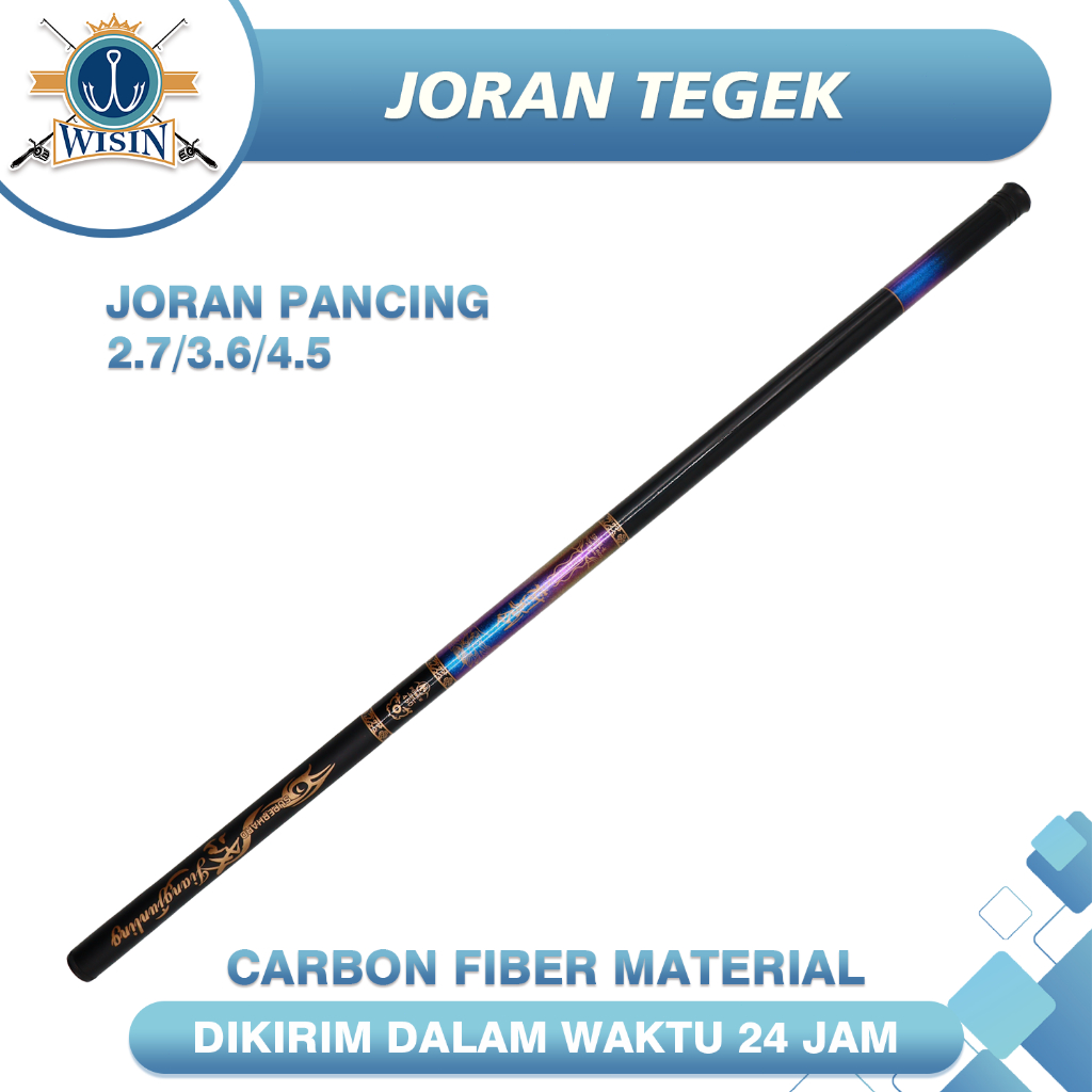 WISIN JORAN TERBARU JORAN TEGEK KUALITAS TINGGI SERAT CARBON FIBER