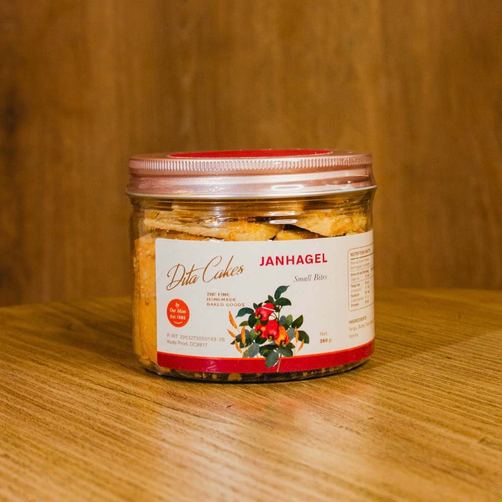 

JANHAGEL COOKIES BY DITA CAKES 250 GR