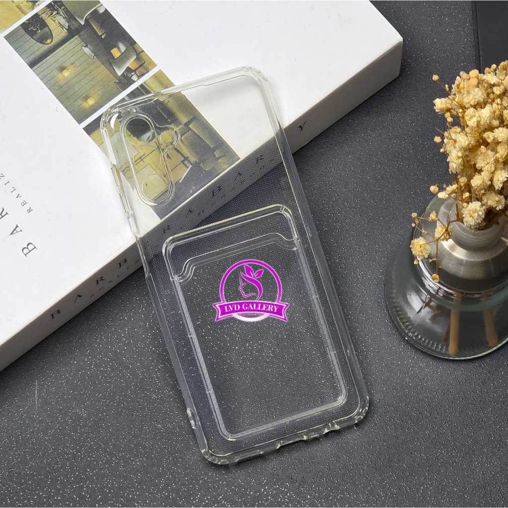 Samsung A04E Samsung A04 Samsung A04S Clear Card Case  Slot Kartu Case Bening Samsung A04E Samsung A