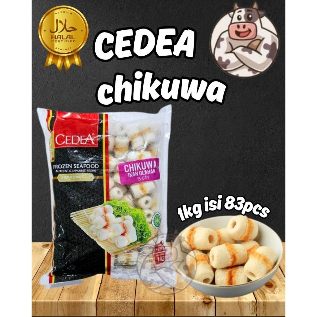 

CEDEA CHIKUWA MINI IKAN OLAHAN 1KG ISI 83PCS