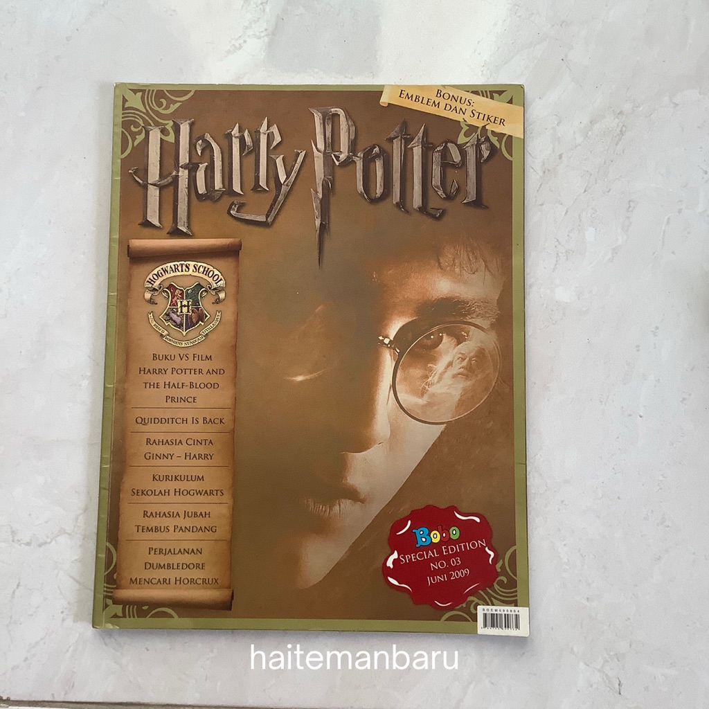 Majalah Harry Potter Bobo Special Edition 3