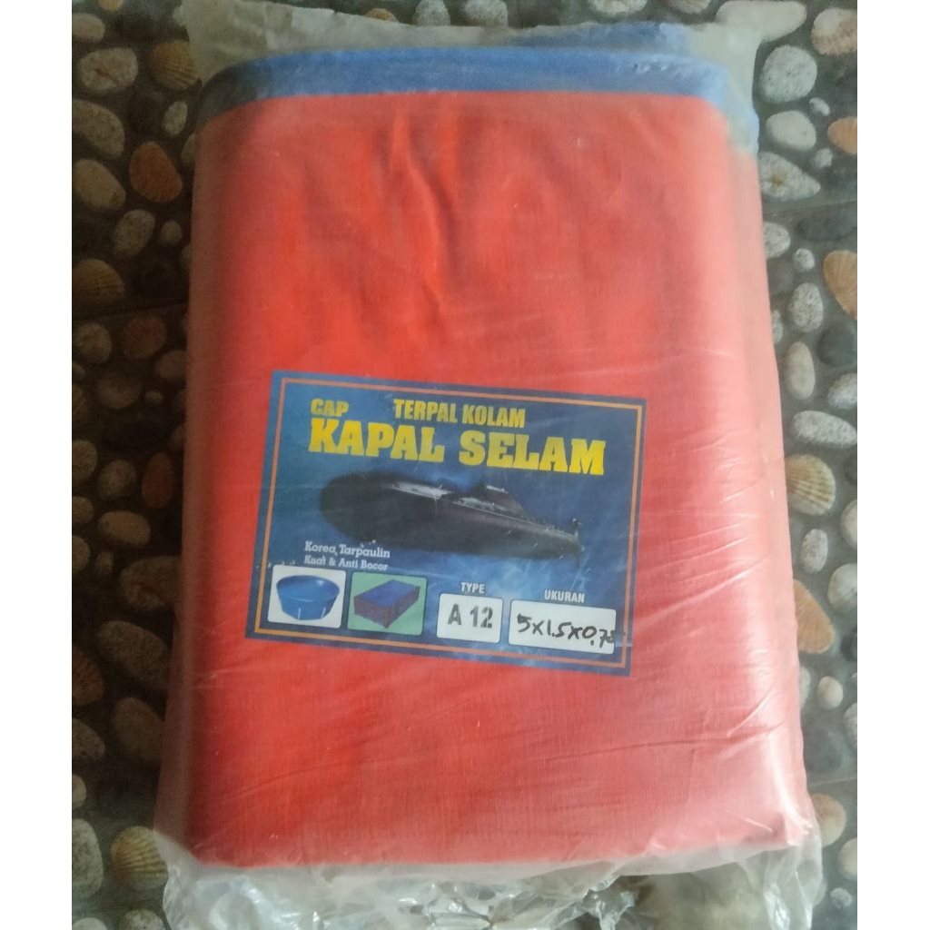 TERPAL KOLAM UKURAN 3×3×1 KETEBALAN A5