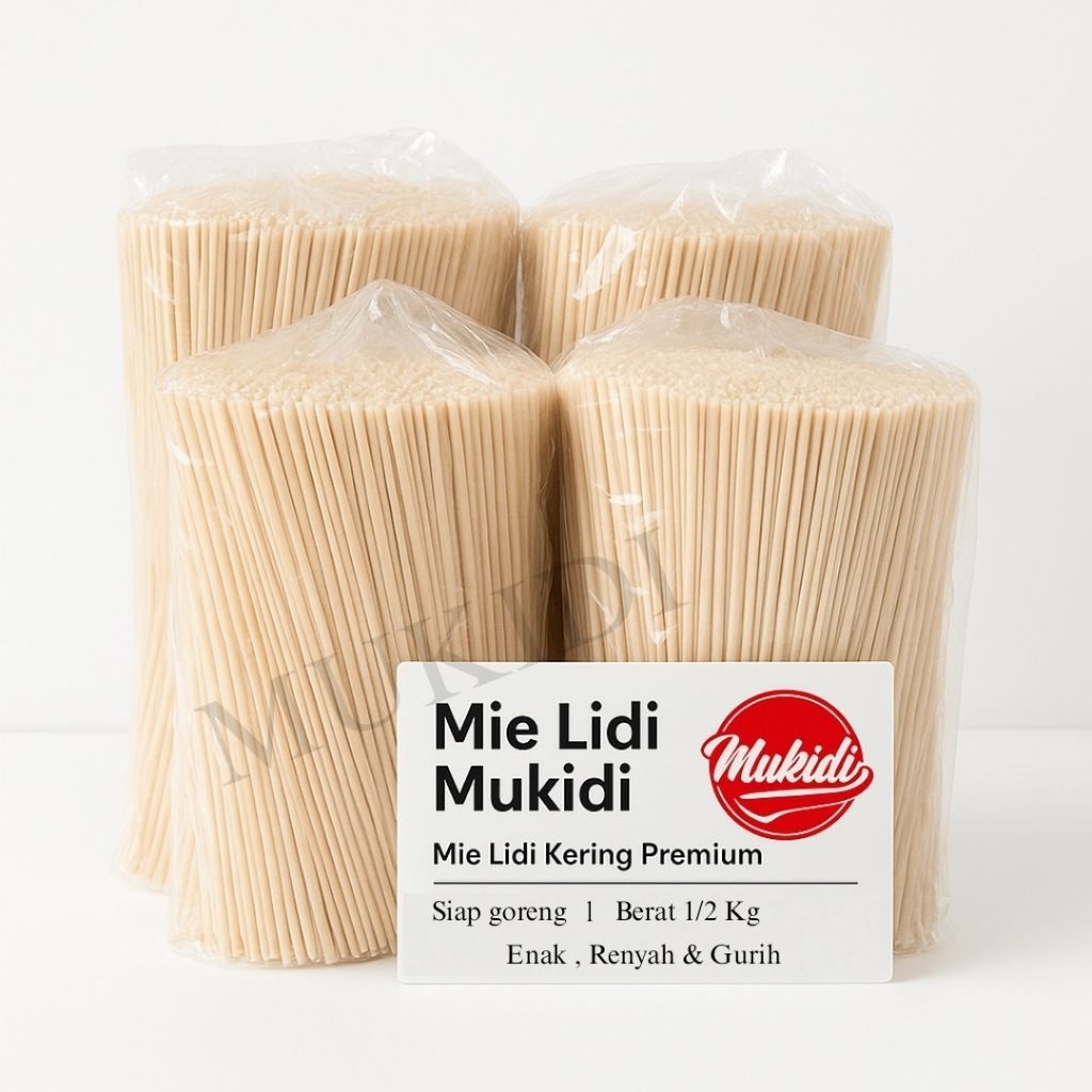 

Mie lidi mentah Renyah Jajanan jadul Lidi Lidian Gurih Camilan