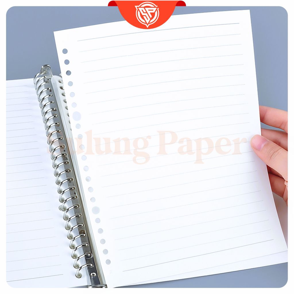 

Kertas Loose Leaf Refill A5 20 Lubang Isi 50 Lembar – Refill Binder Notebook