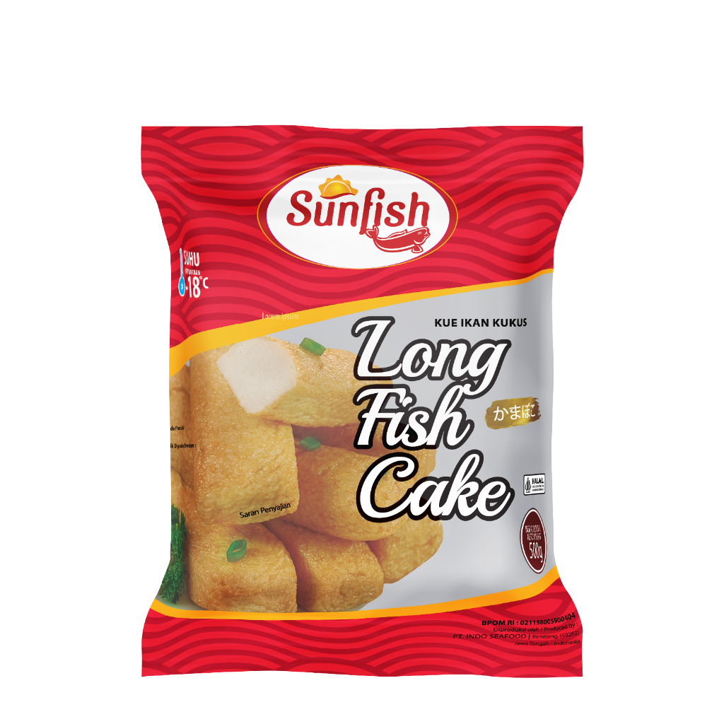 

Sunfish Kue Ikan Long Fish Cake 500gr