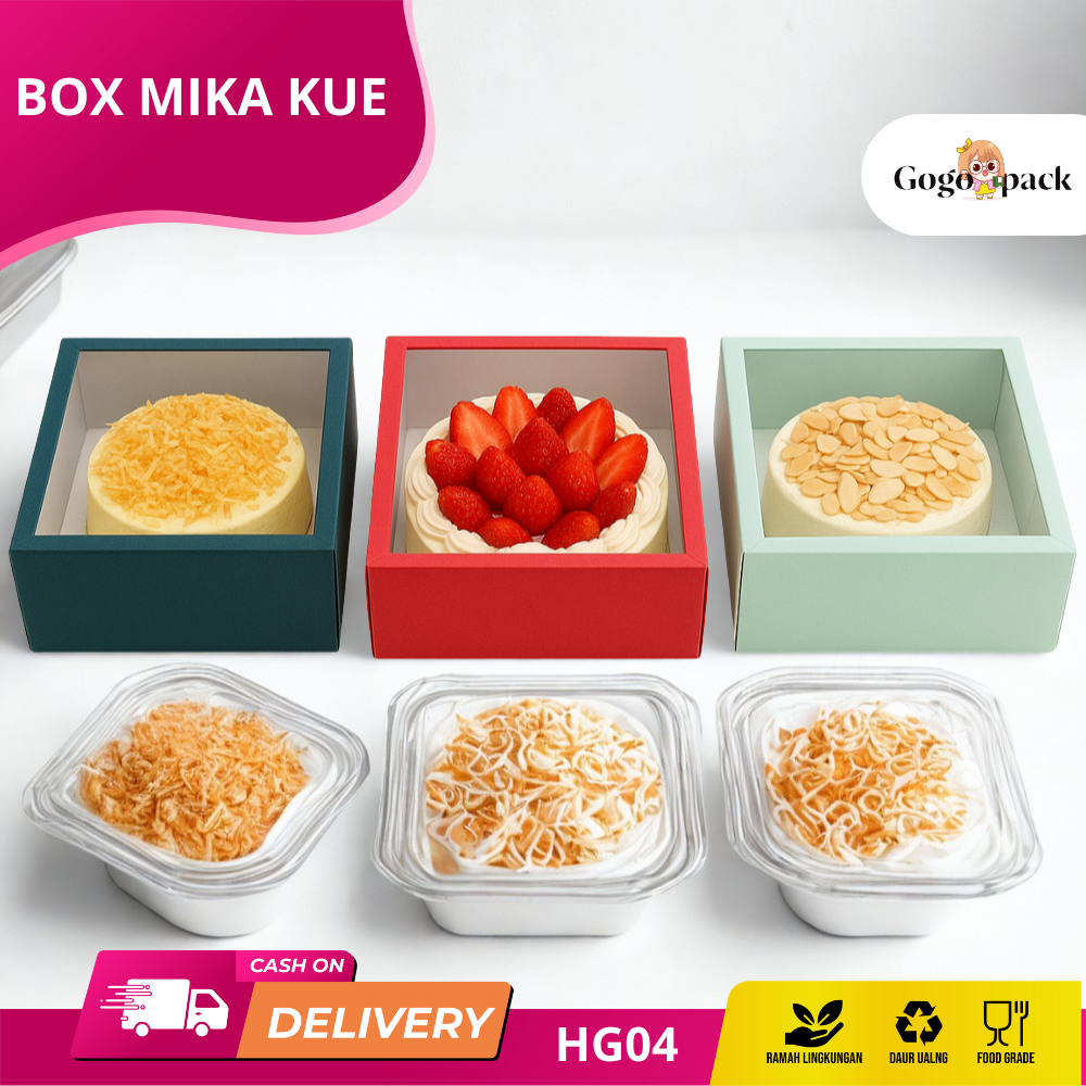 Box Mika / Kotak Kue / Box Kue / Kotak Nasi / Box Nasi / Box Mika Kue / Box Mika Nasi / Box Seseraha