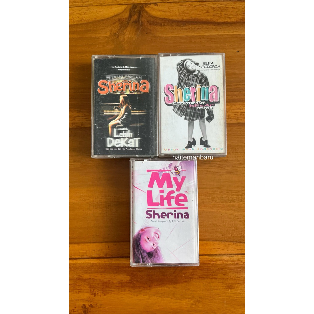 Kaset 3 album Sherina Munaf