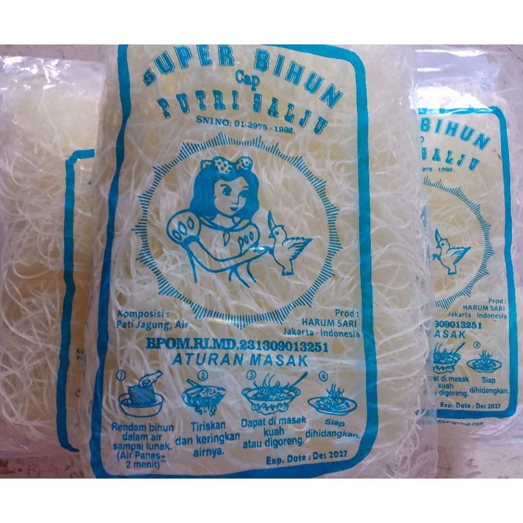 

Bihun Mentah Putri Salju