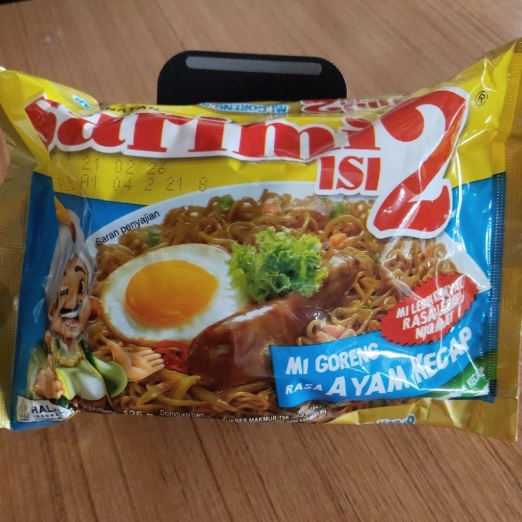 

Sarimi isi 2 rasa ayam kecap