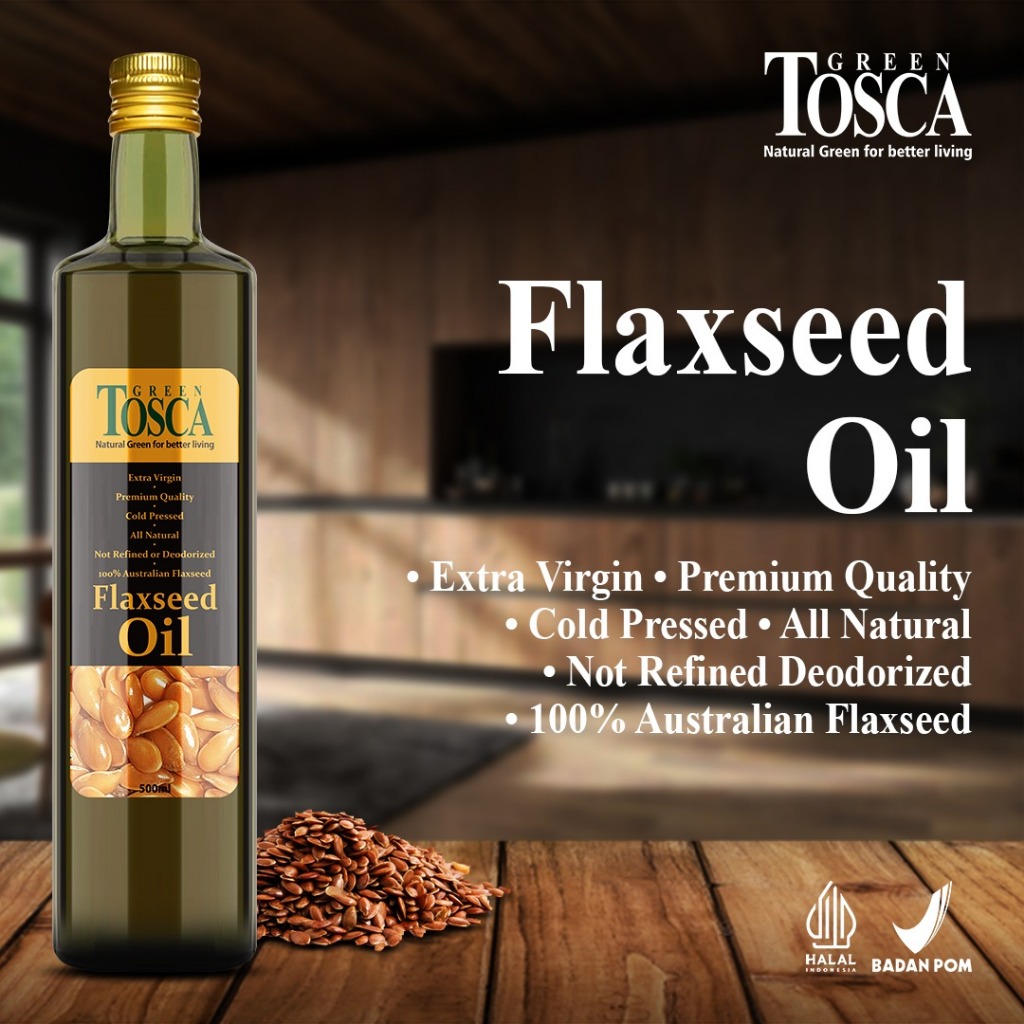 

Green Tosca Flaxseed Oil ( 500Ml)