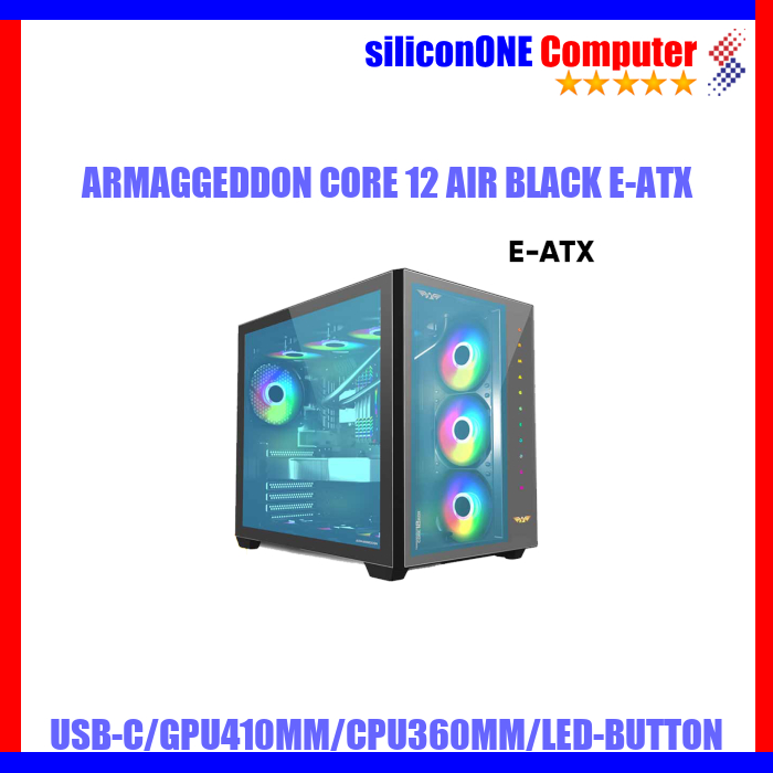 Armaggeddon Tessaraxx Core 12 Air E-ATX PC Casing